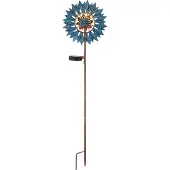 Globo Lighting Solarleuchte Metall Goldfarben Patiniert, 1xled (IP44)