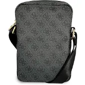 GUESS Étui Guess 4G pour MacBook 10 pouces, gris, avec grand logo en métal