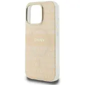 DKNY Dkhmp16Xhrhsep Iphone 16 Pro Max 6.9 Różowy/Pink Hardcase Repeat Texture Pattern With Stripe Magsafe