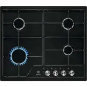 Electrolux Egs6424k Gas Hob 60 Cm 4 Burners Noir