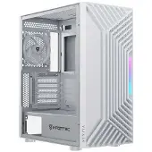 Nfortec Boîtier ATX Semi-tour NF-CS-NERVIA-W Blanc