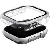 Uniq Étui Voute pour Apple Watch Series 10 42Mm Verre trempé Argent