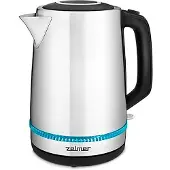 Zelmer ZCK7921 - 1,7 l - 2200 W - acier inoxydable - métal - indicateur de niveau d'eau - protection contre la surchauffe
