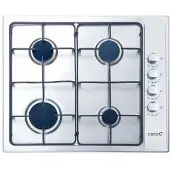 CATA Gib 6004 X Gas Hob 4 Burners Argenté