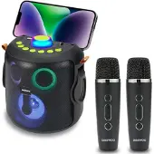 Daewoo Bluetooth Karaoke Dw3008 15w Haut-parleur portable One Size / EU Plug 220V One Size