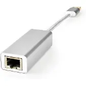 Nedis Gold Cctb61950al02 Usb Network Adapter Usb 3.2 Gen 1 1 Gbps Usb-a M-rj45 F Plated 0.2 M Argenté