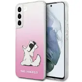 Karl Lagerfeld S22+ S906 Choupette Eat Phone Case Clair