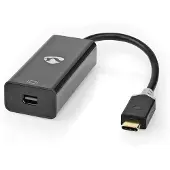 Nedis Gold Ccbw64452at02 Usb-c To Mini Displayport F Adapter Usb 3.2 Gen 1 Plated 0.2 M Argenté