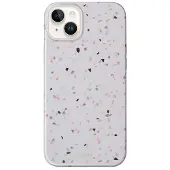 Uniq étui Coehl Terrazzo iPhone 14 Plus 6,7" piaskowy/sandstone (Apple iPhone 14 Plus, Apple iPhone 15 Plus), Coque pour téléphone portable, Beige