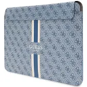 GUESS Manchon GUCS14P4RPSB 14" niebieski/ bleu 4G Printed Stripes (14"), Sac pour notebook, Bleu