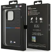 BMW Bmhcp15L22Smpk Iphone 15 Pro 6.1Czarny/Noir Silicone Pattern