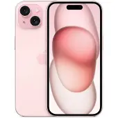 Apple iPhone 15 , 15.5 cm (6.1"), 2556 x 1179 px, 128 Go, 48 MP, iOS 17, Rose