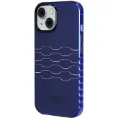 Audi Coque rigide bleu marine IML MagSafe pour iPhone 15