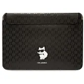 Karl Lagerfeld Manchon KLCS14SAKHPCK 14" czarny/black Saffiano Monogram Choupette (14"), Sac pour notebook, Noir