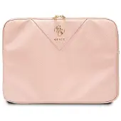 GUESS Manchon GUCS14ZPGSTEGP 14" różowy/pink Triangle 4G (14"), Sac pour notebook, Pink, Rose