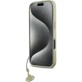 GUESS GUHCP16LGF4GGR iPhone 16 Pro 6.3" czarny/black hardcase 4G Charms Collection (Apple iPhone 16 Pro), Coque pour téléphone portable, Noir
