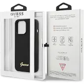 GUESS Guhmp13llslmgbk Iphone 13 Pro13 6.1 Silicone Phone Case Clair