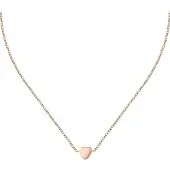 La Petite Story Love Steel Rg Heart Necklace Doré Femme