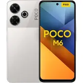 Xiaomi Poco M6 4G 17,2 cm (6.79") Double SIM hybride Android 14 USB Type-C 8 Go 256 Go 5030 mAh Argent