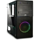 Droxio Boîtier ATX Semi-tour IRATI Noir
