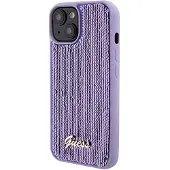 GUESS Guhcp15spsfdgsu Iphone 151413 6.1 Fioletowy Sequin Phone Case Violet