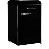 Ravanson Lkk-120erb One Door Fridge Noir 106 Liters / EU Plug 220V