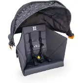 Burley Hopper Infant Seat & Sun Cover Kit Gris Garçon