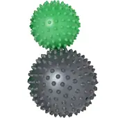 Schildkröt Fitness Fitness Balles De Massage Vert-Citron/Charbon
