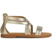 Geox Sandales plates J SANDAL KARLY GIRL filles - Doré - 29