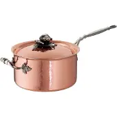 Ruffoni Opus Cupra Steelpan met Deksel, 20cm, Poêle + casserole, Cuivre