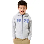 Garcia H55465 Full Zip Sweatshirt Gris 6-7 years Garçons