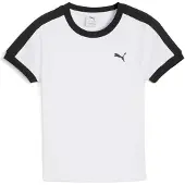 Puma T-shirt 'T7' noir / blanc