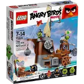 LEGO Angry Birds 75825 Le bateau pirate du cochon