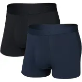 Saxx Droptemp Cooling Boxers 2 Units Bleu 2XL Homme