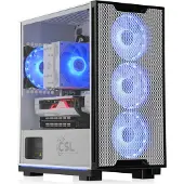 CSL Computer PC Gaming M12580H / AMD Ryzen 5 8400F, 6x 4200 MHz / AMD RX9070 / 32 Go DDR5 RAM / M.2 SSD 1000 Go - Windows 11 Home