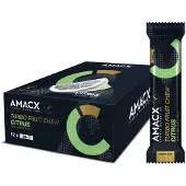 Amacx Turbo Fruit Chew Energy Bars Box Citrus 40g 12 Units Clair