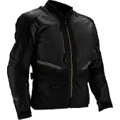 Leatt ADV FlowTour 5.5 Stealth Noir Veste Textile Imperméable Taille S
