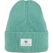 Buff Knitted Beanie Bleu