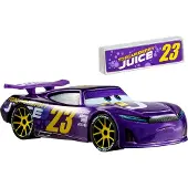 Mattel Bubba Wheelhouse - Voitures de course - Transberry Juice 23, Nascar Race Auto, Die-cast Disney Cars, 8 cm