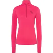 Super.natural Femmes, T-shirt fonctionnel, Tundra 175 Zip 1/4 Flear (L), Pink, L