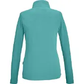 Killtec Femmes, Pull-over, Damen Fleece Sweatshirt 1/4 KSW 101 türkis, Turquoise, (46)