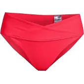 Casall Femmes, Bikini, Bikinihose mit Wickeldesign und hoher Taille, Rouge, (38)