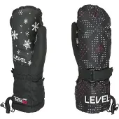 Level Junior Mittens Noir 11-12 Years Enfants