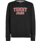 Tommy Hilfiger Hommes, Pull-over, Sweat-shirt Tjm Reg Entry Graphic pour homme, Noir, (XXL)