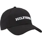 Tommy Hilfiger Casquette TH MONOTYPE CANVAS 6 PANEL CAP femmes - Noir - Unique