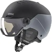 Uvex Wanted Visor Pro Variomatic Helmet Noir 58-61 cm / Mirror Silver Variomatic Smoke/CAT1-3