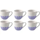 Villeroy & Boch 1045511420, Autoportant, 0,07 l, Bleu, Porcelaine, Tasse, Espresso