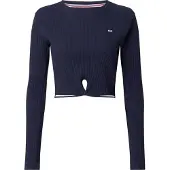 Tommy Hilfiger Col Roulé Heavyweight Knits Col Noir Femme | Pointure L