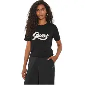 Guess Eco Femmes, T-shirt, Glitzerndes Damen-T-Shirt, (XS)