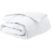 vidaXL : Couverture d'hiver 260 x 220 cm, duvet, blanche, respirante